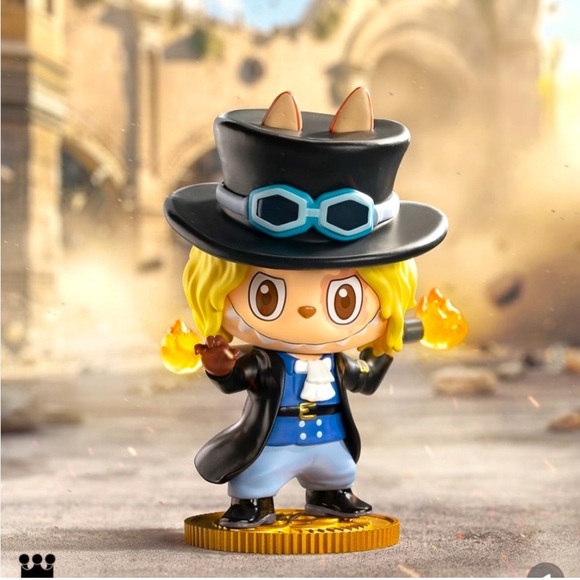 Pop Mart labubu the monsters x one piece series - Sabo sealed bag NIB - Picture 1 of 9